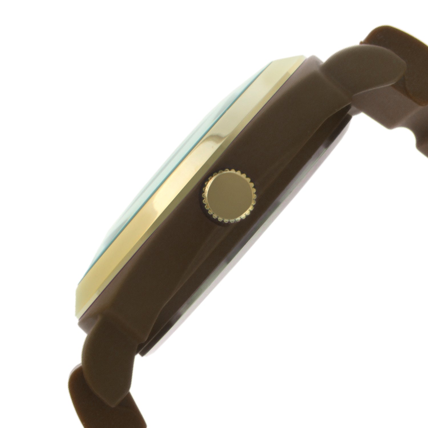 TKO Milano Fall Silicone Rubber Watch- Brown