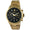 Men's 46mm Multi-Function Gold Plated Stainless Steel Bracelet Watch
