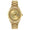 Men's 40mm Gold dial 14K Gold Plated Genuine Diamond Dial Watch