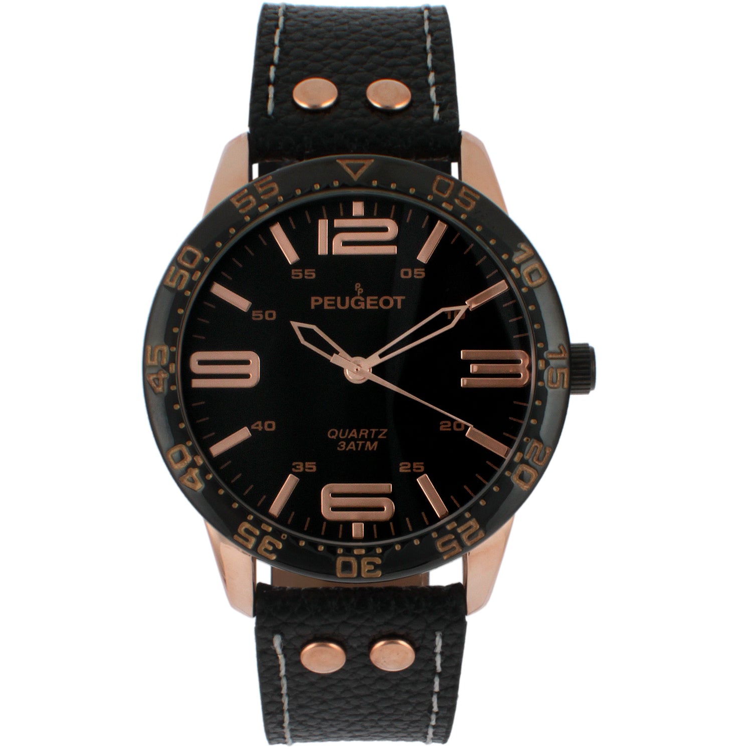 Peugeot Orologio PS4880WR Al Quarzo Svizzero | Cassa E Bracciale In Ceramica Vera | 36 Mm, Resistente Agli Schizzi - 3