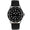 Men's 42mm Sport Bezel Watch with Black Dial and Canvas Strap