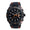 Men's 44mm Orange Sport Calendar Stitched Rubber Band Watch
