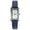 Women's Watch 34x20mm Contour Dress Blue Leather Strap
