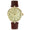Women's 38mm Watch T-Bar Dress Brown Leather Strap