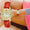 Women's Red Watch 34mm Crystal Bezel Leather Strap