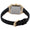 Women's 22mm Gold Crystal Watch With Black Dial &  Tan Strap