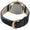 Women 28mm Gold Watch with Crystal Bezel Leather Strap