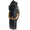 Women's 36mm Black Watch Barrel Shaped Tank Case Leather Strap