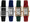 Women's Contour Tank Shape Case Red Watch with Roman Numerals