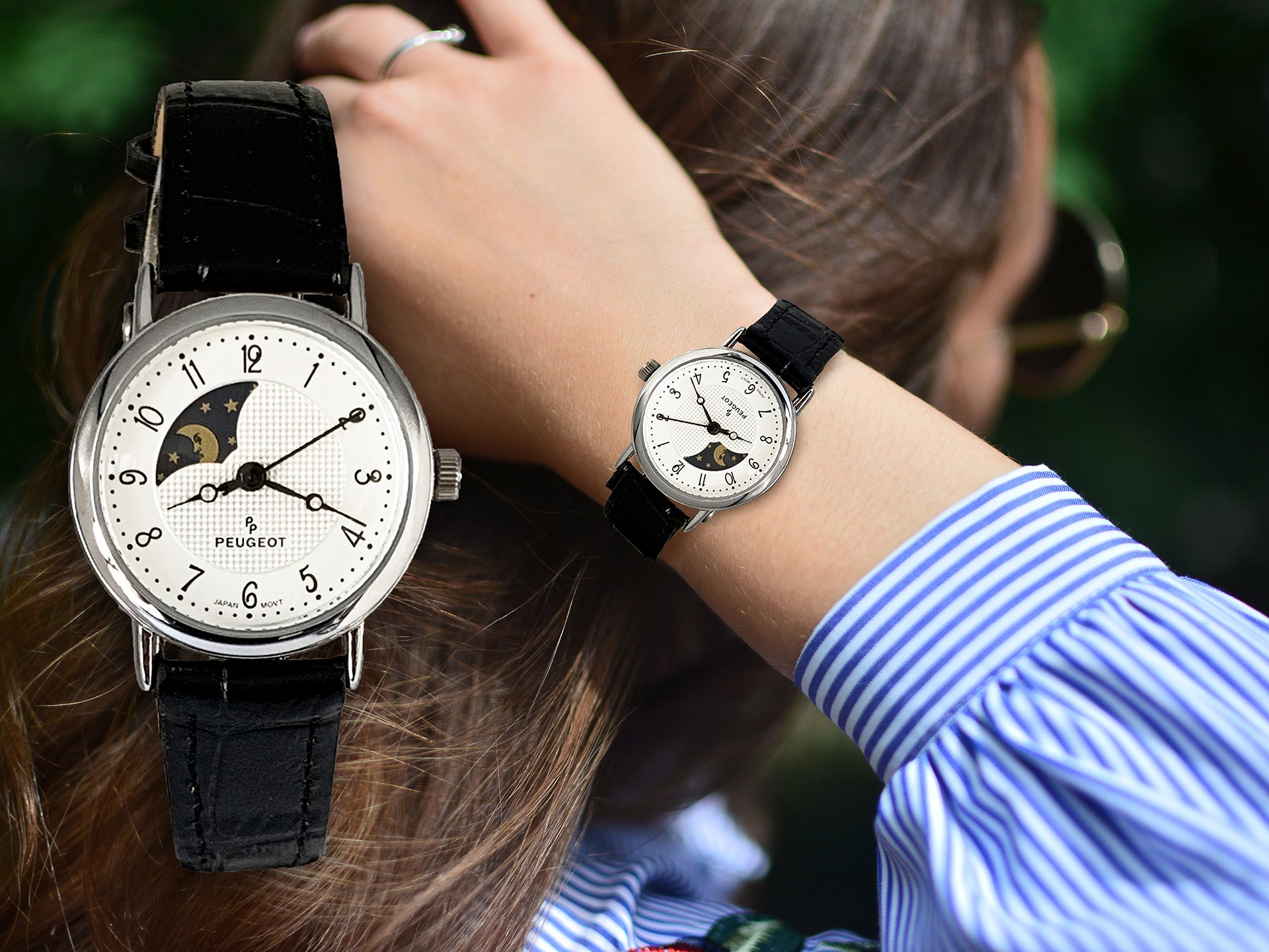 Moon phase watches Clearance