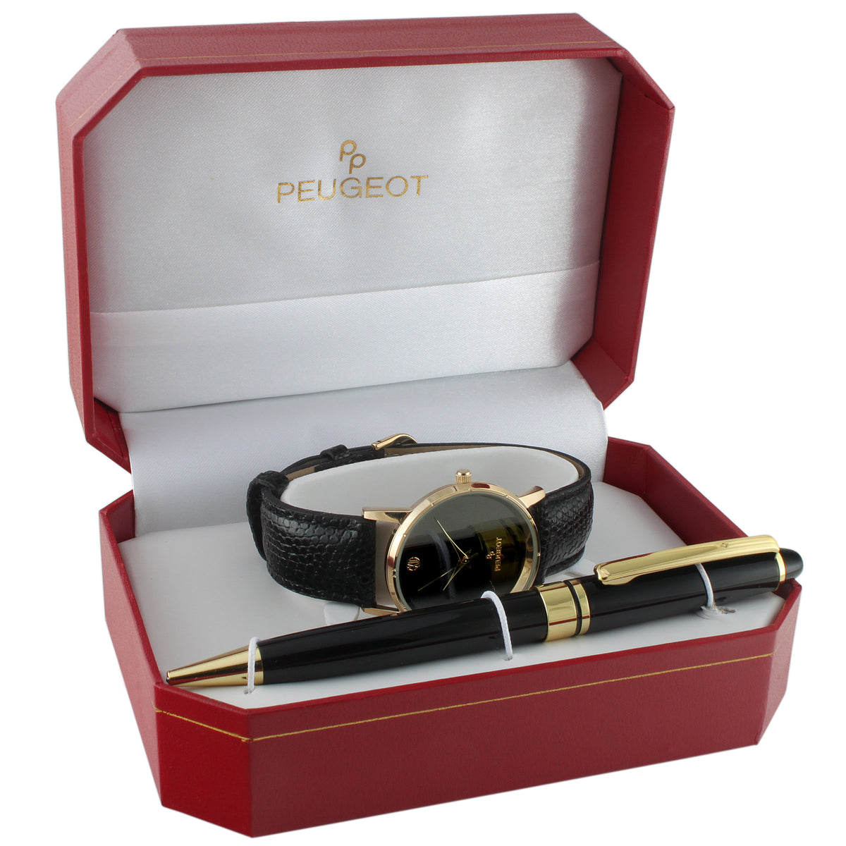 Bundle of watches Peugeot, Waltham and  vernier c.1918 Waltham Duo-Tone P.S. Bartlett with Nickel and Gilt  main image 3
