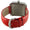 Women's Square 35x40mm Easy Read Big Face Watch with Leather Band