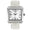 Women's Square 35x40mm Easy Read Big Face Watch with Leather Band