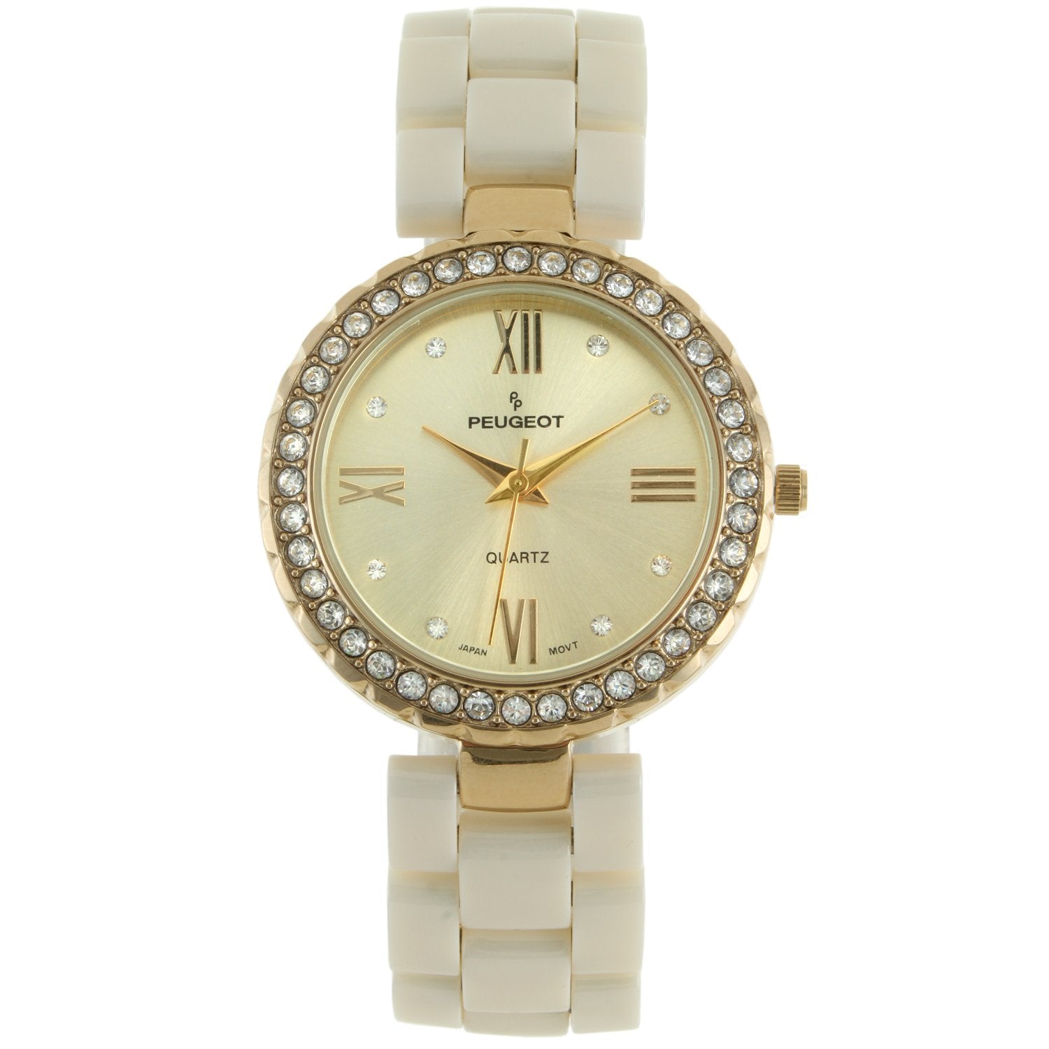Luxury white&black Imitation Ceramic Bracelet Watches Women Ladies  Dress Quartz Wrist Watch Relogio Feminino G-8066 - OnshopDeals.Com