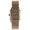 Women's 36X30mm Rose Gold Tank Bracelet Watch Panther Link Bracelet