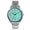 Women's 36mm Sport Watch with Blue Dial and Stainless Steel Bracelet