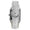 Women's Crystal Couture White Watch Pavet Face with Leather Bands