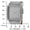 Women's Crystal Couture White Watch Pavet Face with Leather Bands