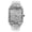 Women's Crystal Couture White Watch Pavet Face with Leather Bands