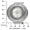 Women's Couture Crystal Silver Watch with With Leather Band